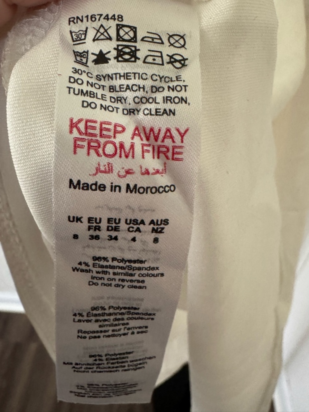 NWOT Nasty Gal Ivory Satin Halter Cowl Neck Slip Dress US 4 - Picture 7 of 7